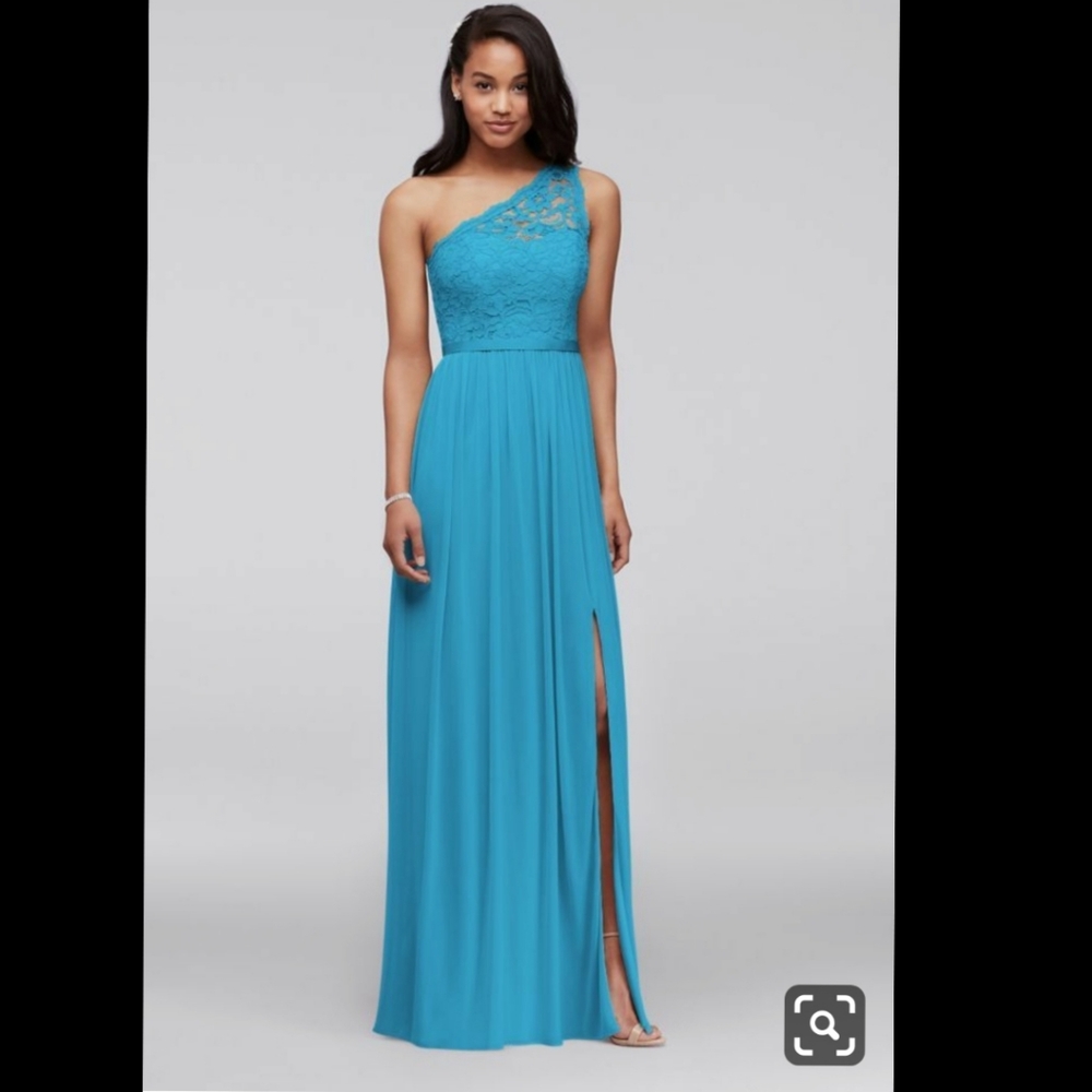 Malibu Blue Bridesmaid Dress